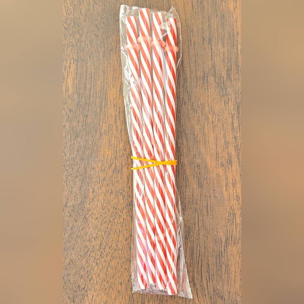 Country Mason Jars By Circleware - 15 oz. Set of 4 with lids & straws - NIB - Picture 4 of 6